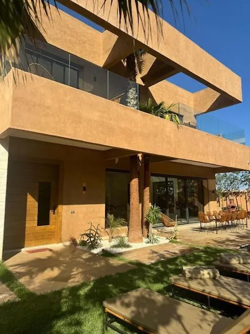 Sublime Villa Avec Ascenseur Piscine Chauffee 마라케시