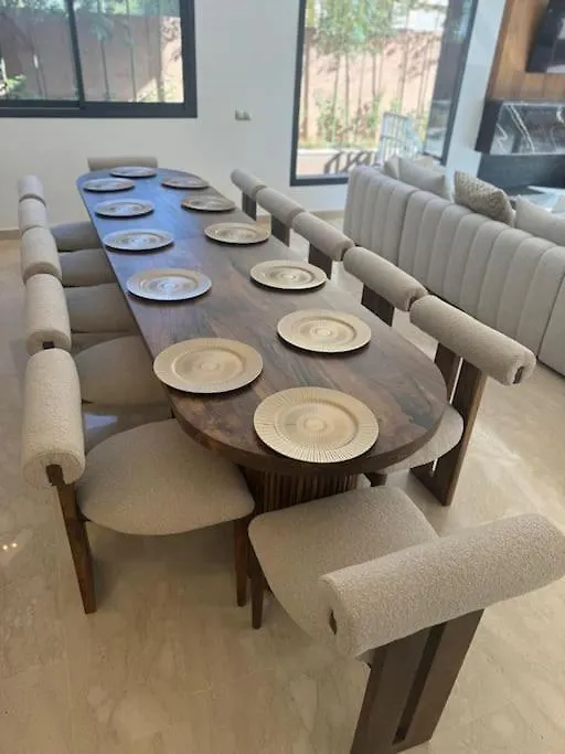 Sublime Villa Avec Ascenseur Piscine Chauffee 마라케시