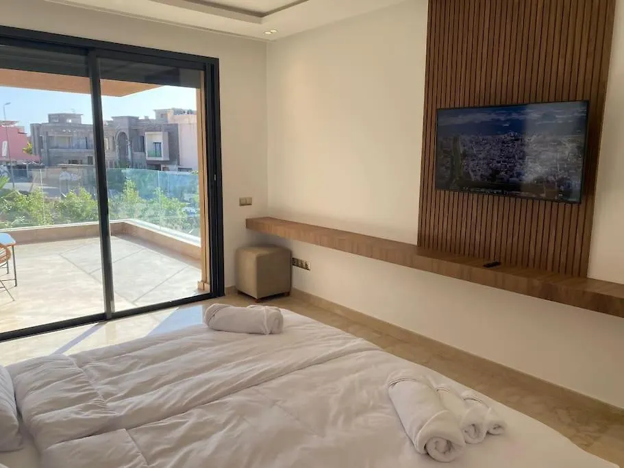 Sublime Villa Avec Ascenseur Piscine Chauffee 마라케시 0*,