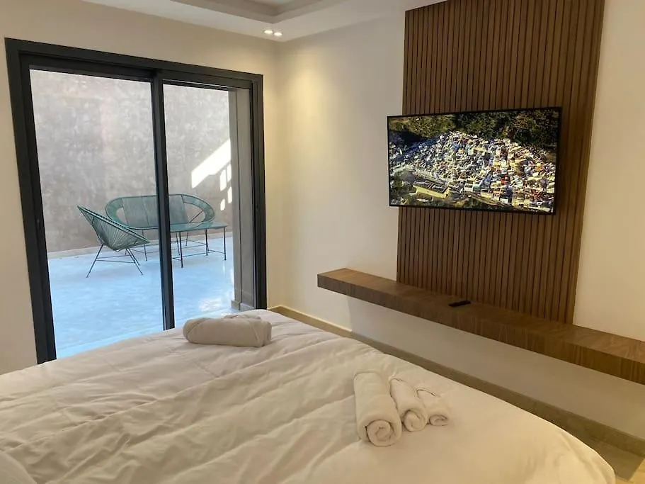 Sublime Villa Avec Ascenseur Piscine Chauffee 마라케시